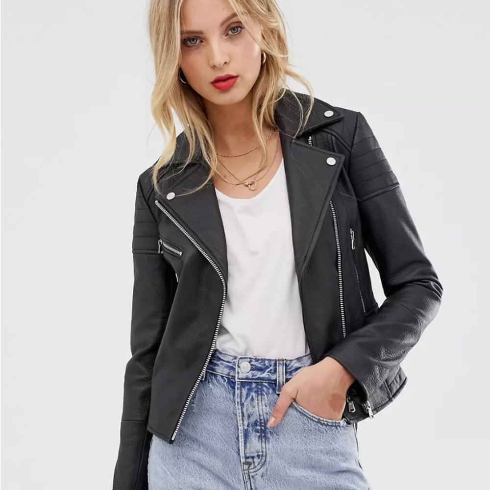 Barney’s Original Clara leather jacket